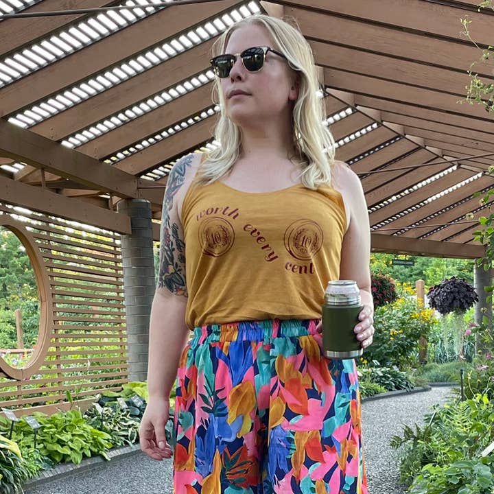 Worth Every Cent Tank for wholesale by Wild Saint