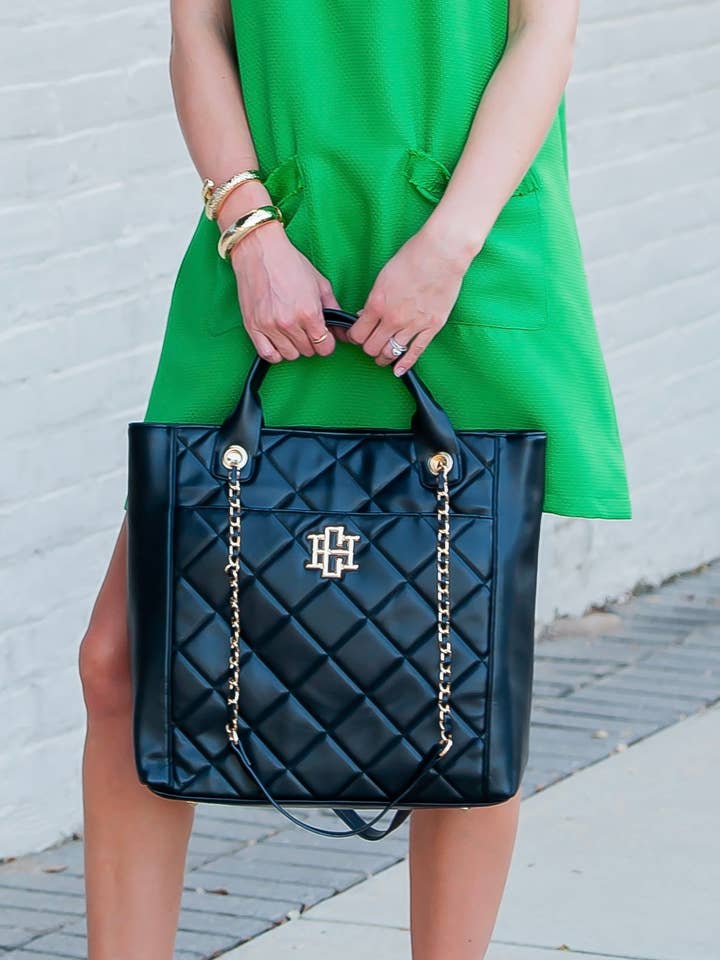 Kinzley Tote Black LD for wholesale by Caroline Hill