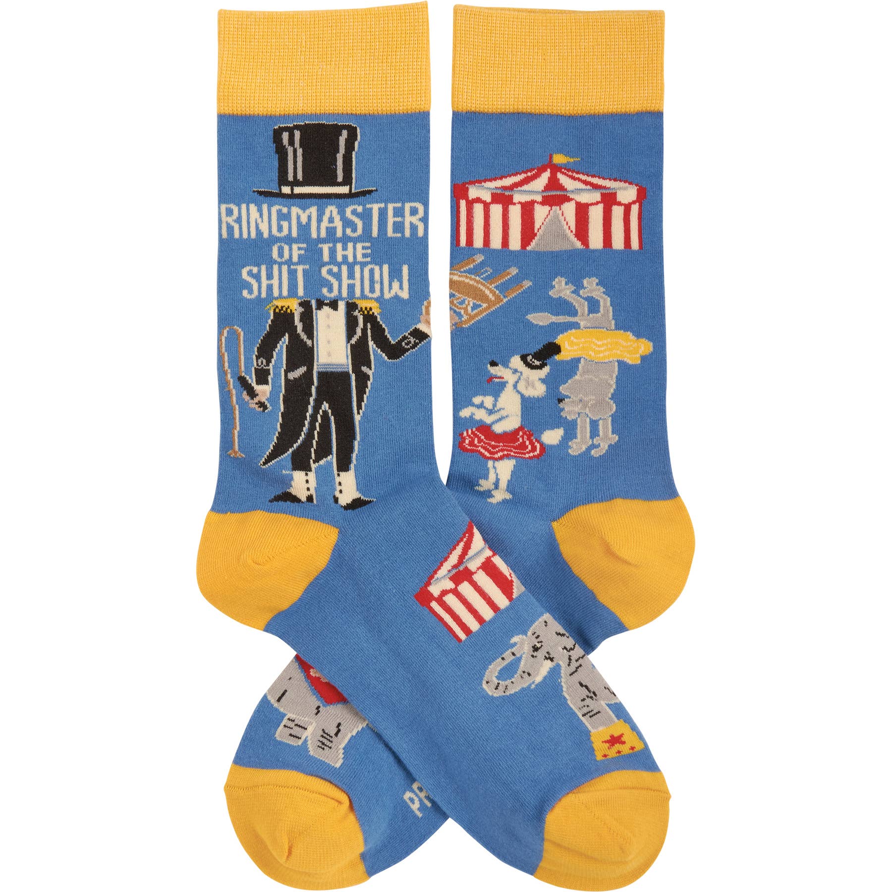 Primitives by Kathy - Wholesale Socks - Unisex - Ringmaster Of The Shitshow Socks1