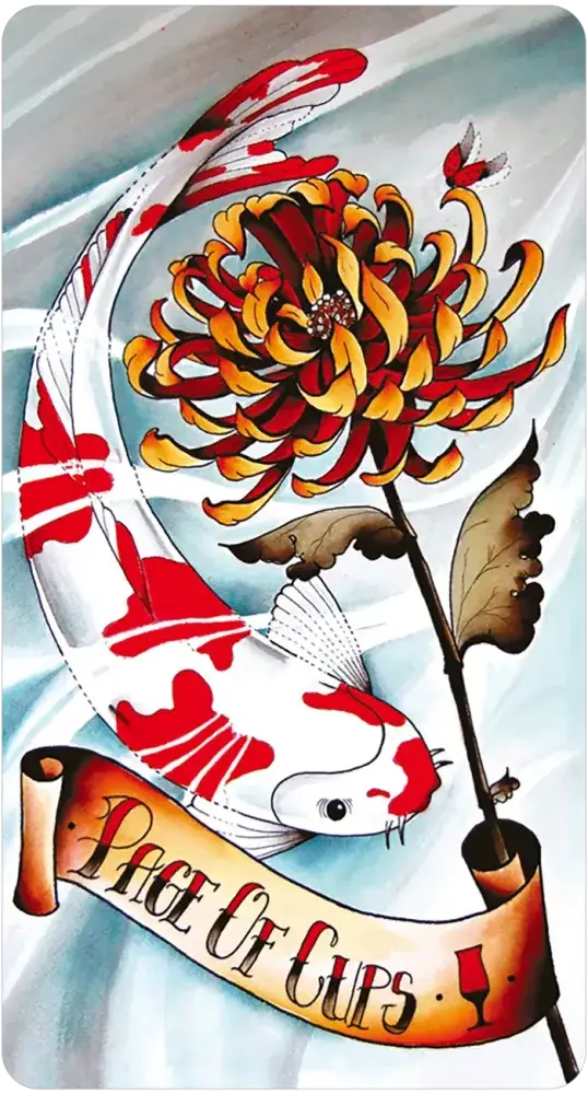 U.S. Games Systems Inc. - Wholesale Tarot Cards - Eight Coins' Tattoo Tarot Borderless Miniature Edition6