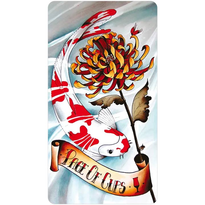 U.S. Games Systems Inc. - Wholesale Tarot Cards - Eight Coins' Tattoo Tarot Borderless Miniature Edition6