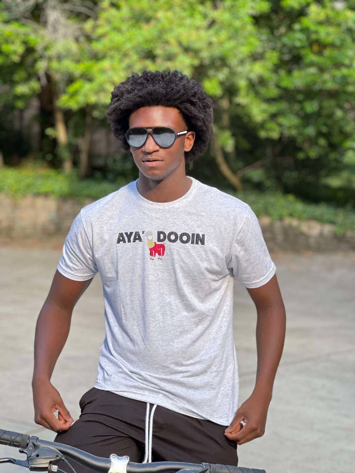 Heather Weißes T-Shirt für den Großhandel von Ayadooin