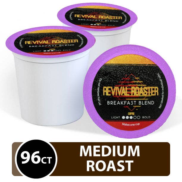 Revival Roaster Ontbijtmix K Cups 96 Count voor wholesale door Lumina Global, Inc