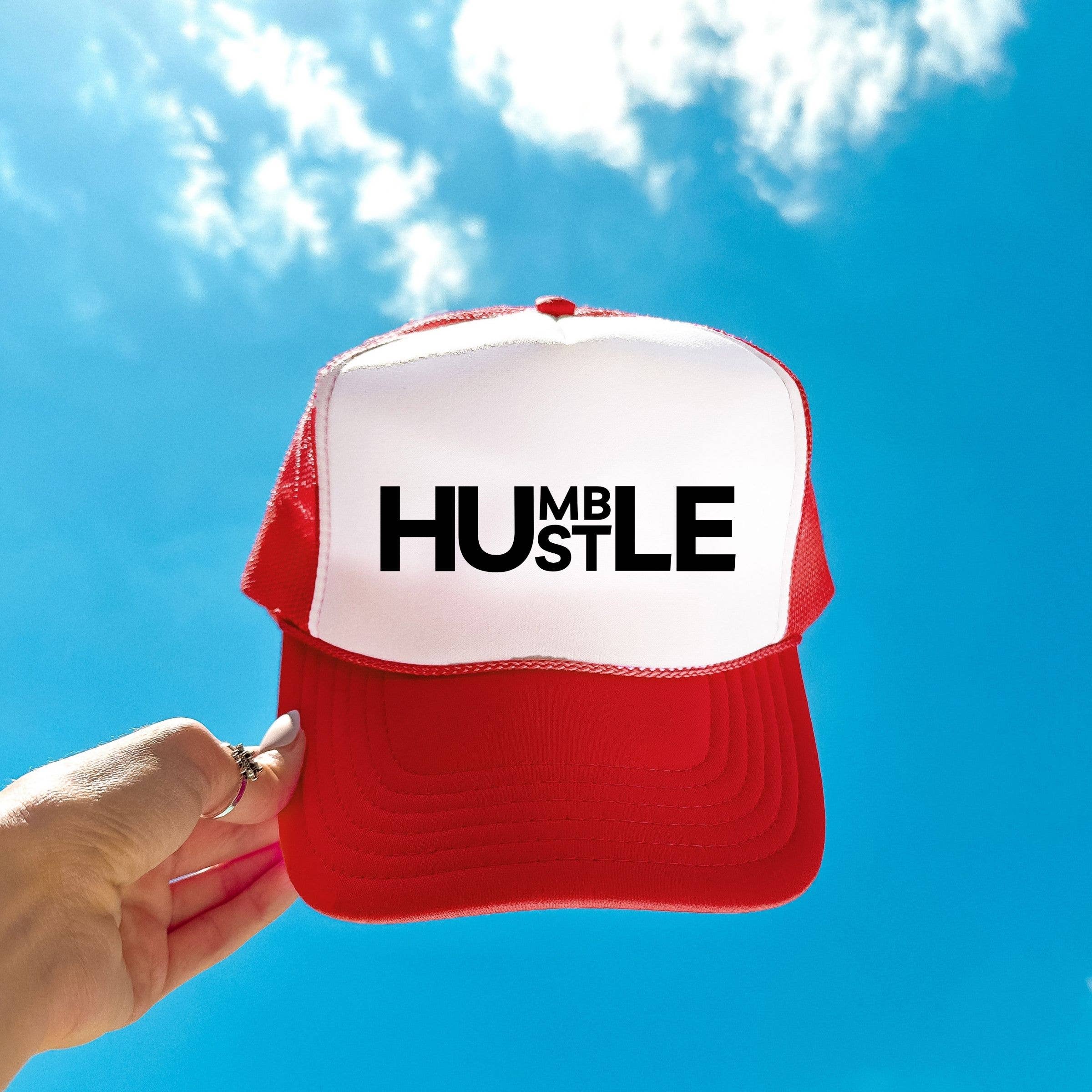 Wholehearted Motherhood and Co. – Engroshandel Trucker hat - Dame – Ydmyg Trucker Hat - Hustle Trucker Hat Forår Trucker Hat4