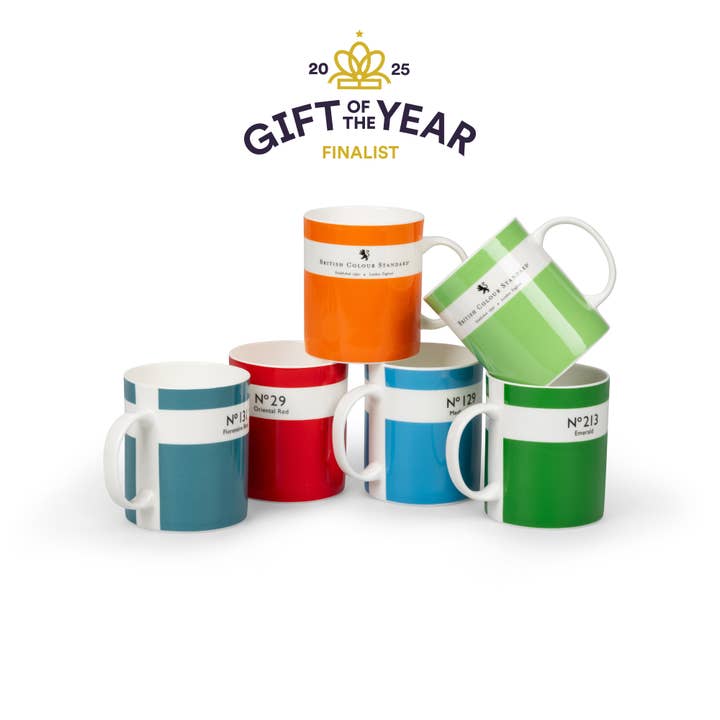 BRITISH COLOUR STANDARD – wholesale Coffee mug – Colour Dictionary Mug - Old Rose1