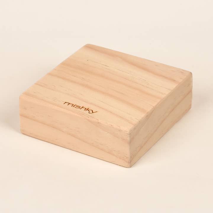 Half Cube Wood Display for wholesale by Mishky