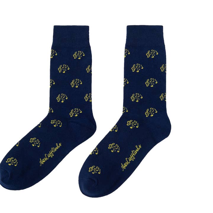 Musical Note Socks for wholesale by AusCufflinks