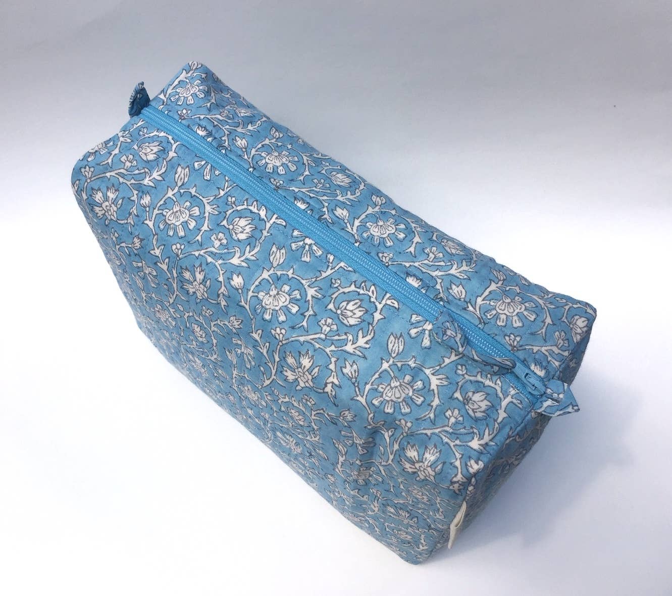Mehera Shaw - Wholesale Makeup/Cosmetic Bag - Cosmetics Bag - Quilted Hand Block Print Cotton8