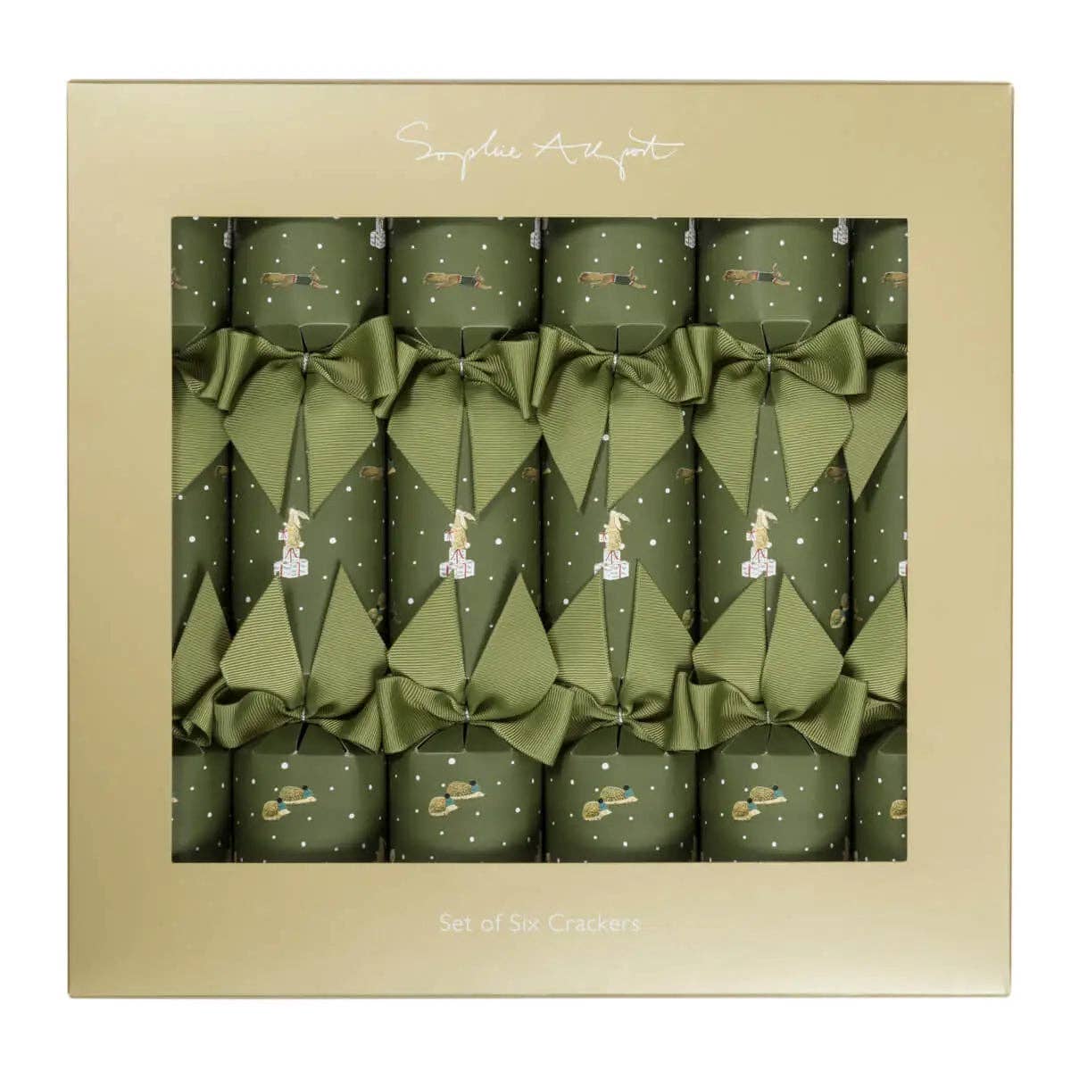Sophie Allport – wholesale Christmas decoration – Festive Forest Christmas Crackers (Set of 6)4