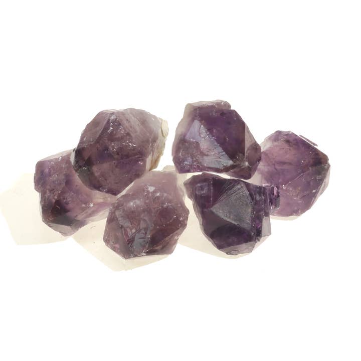 Amethyst Drilled Points, confezione da 6 per la vendita all'ingrosso da parte di Stonebridge Imports