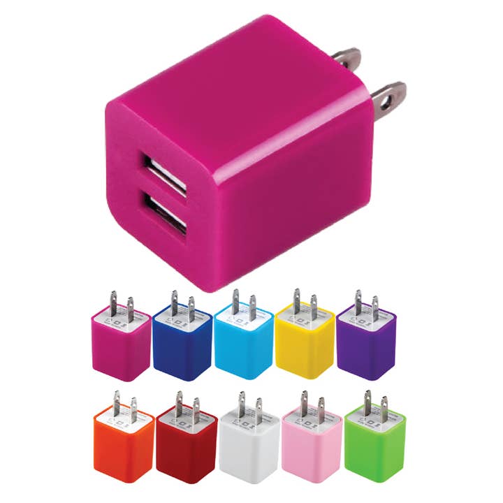 Wall Dual Usb Charger for wholesale by Deluxe Import Trading