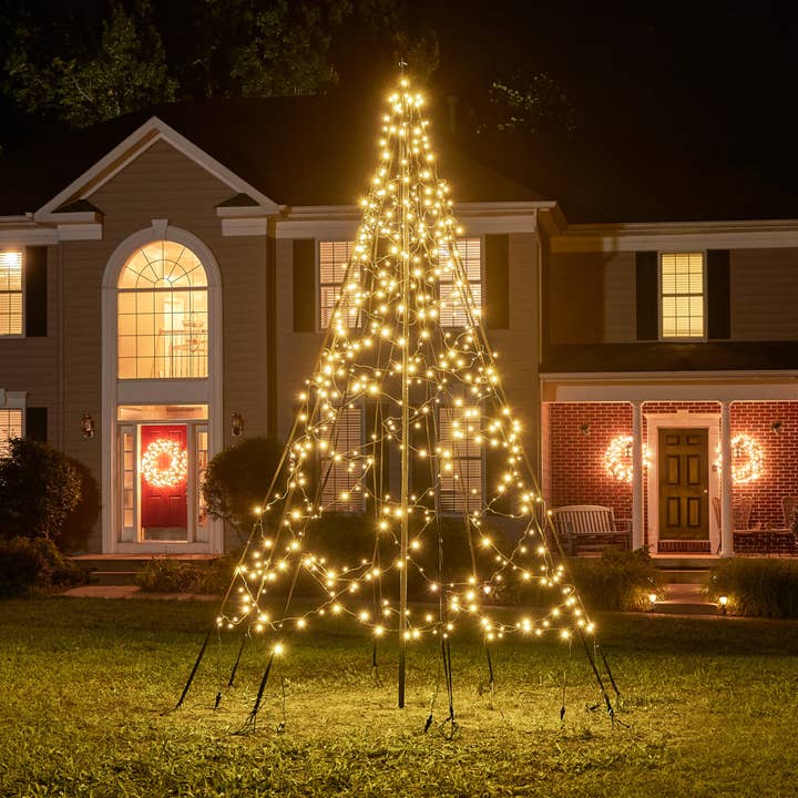 Fairybell Outdoor Tree 10ft | 480 LED lights | Pole Included for wholesale by Fairybell