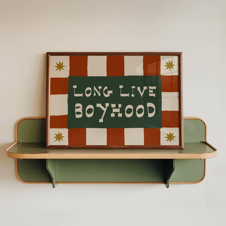 Long Live Boyhood Poster for wholesale by Lune Club