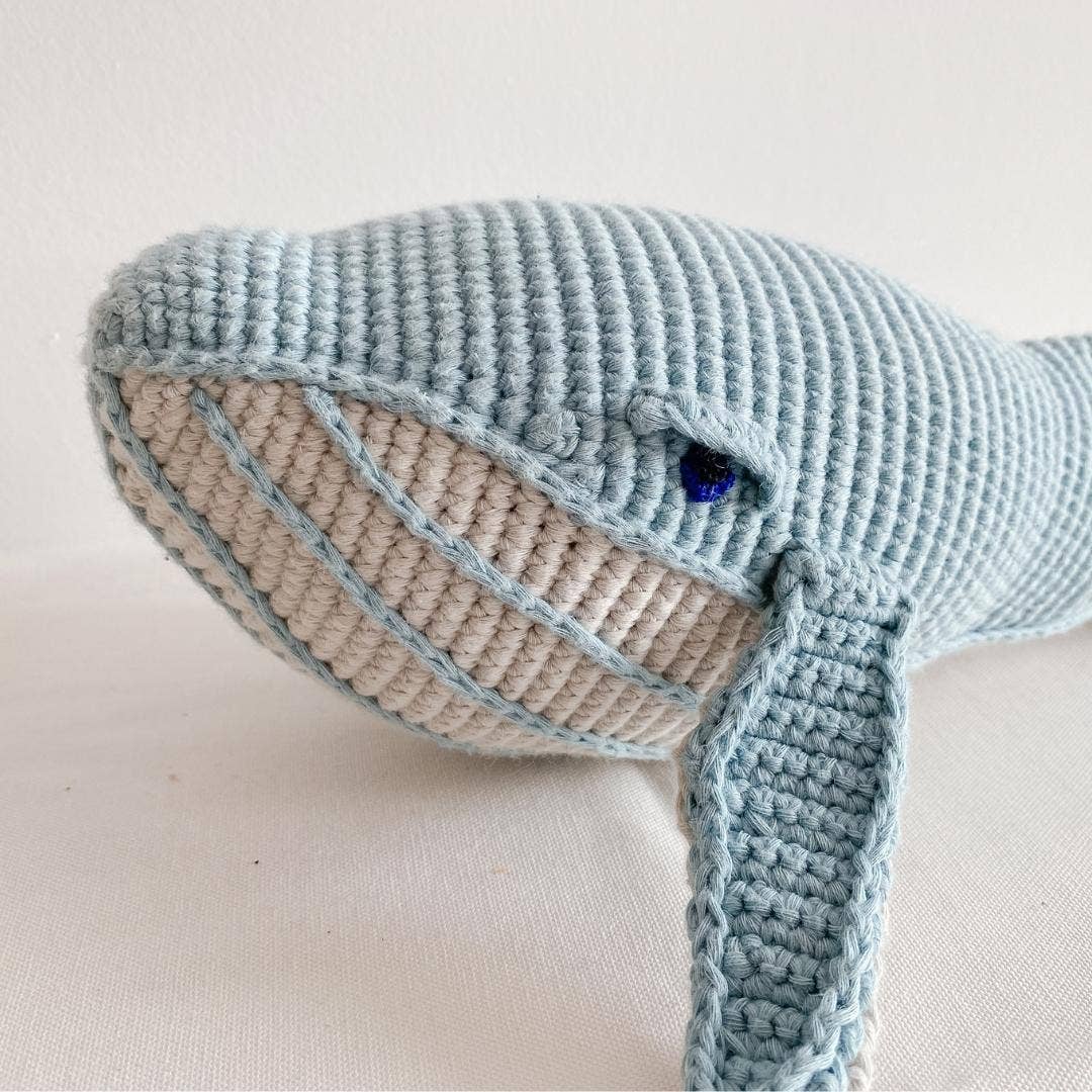 BEBEMOSS, LLC - Wholesale Stuffed/Plush Toy - Kids & Baby - Stuffed animal toy, whale, organic cotton3