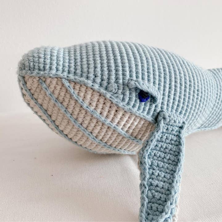 BEBEMOSS, LLC - Wholesale Stuffed/Plush Toy - Kids & Baby - Stuffed animal toy, whale, organic cotton3
