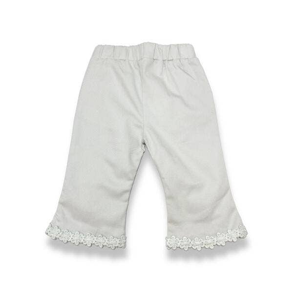 Doe a Dear - Vendita all'ingrosso Pantaloni - Bambini - S15 13036 Pantaloni con orlo diviso con fiocco e pizzo (3 colori)10