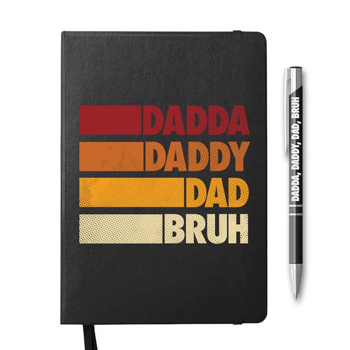 Daddy, Daddy, Dad, Bruh Stationery Pack for wholesale by Disrupted Industries
