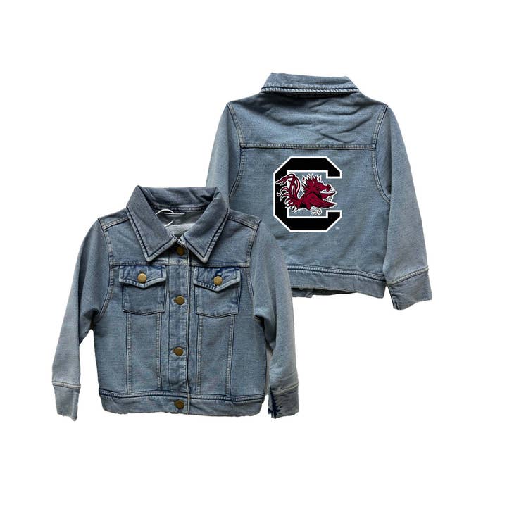South Carolina Gamecocks Youth Terry Jean Jacket for wholesale by Wes and Willy