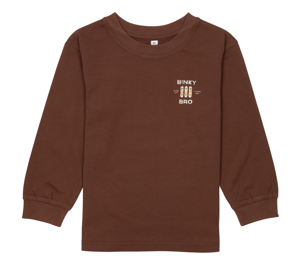 Marron T-shirt graphique pour enfants Slash City en vente sur Faire1