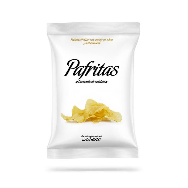 Productos Pafritas SL - Wholesale Chips - Mineral Salt Chips 140 grs