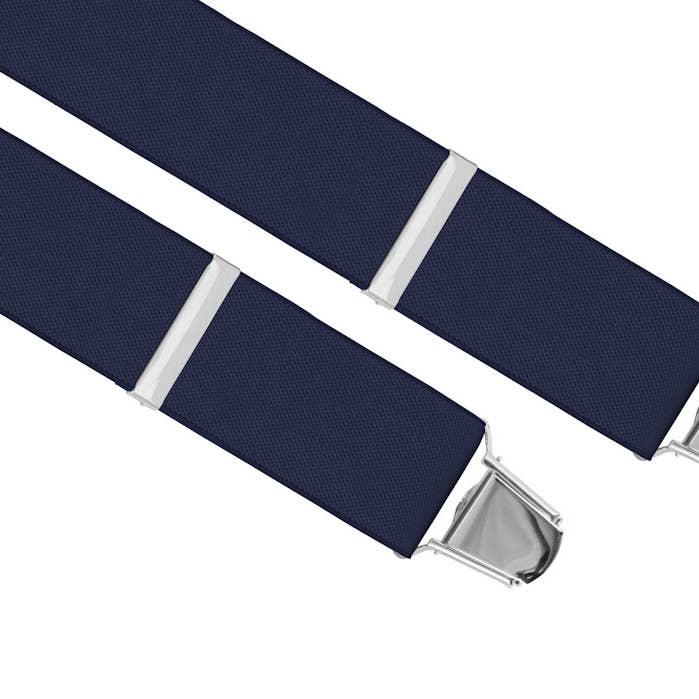 Les Bretelles De Léon - Vente Ceinture – femme - Bretelles XL 140 cm Bleu Marine Bonne mine