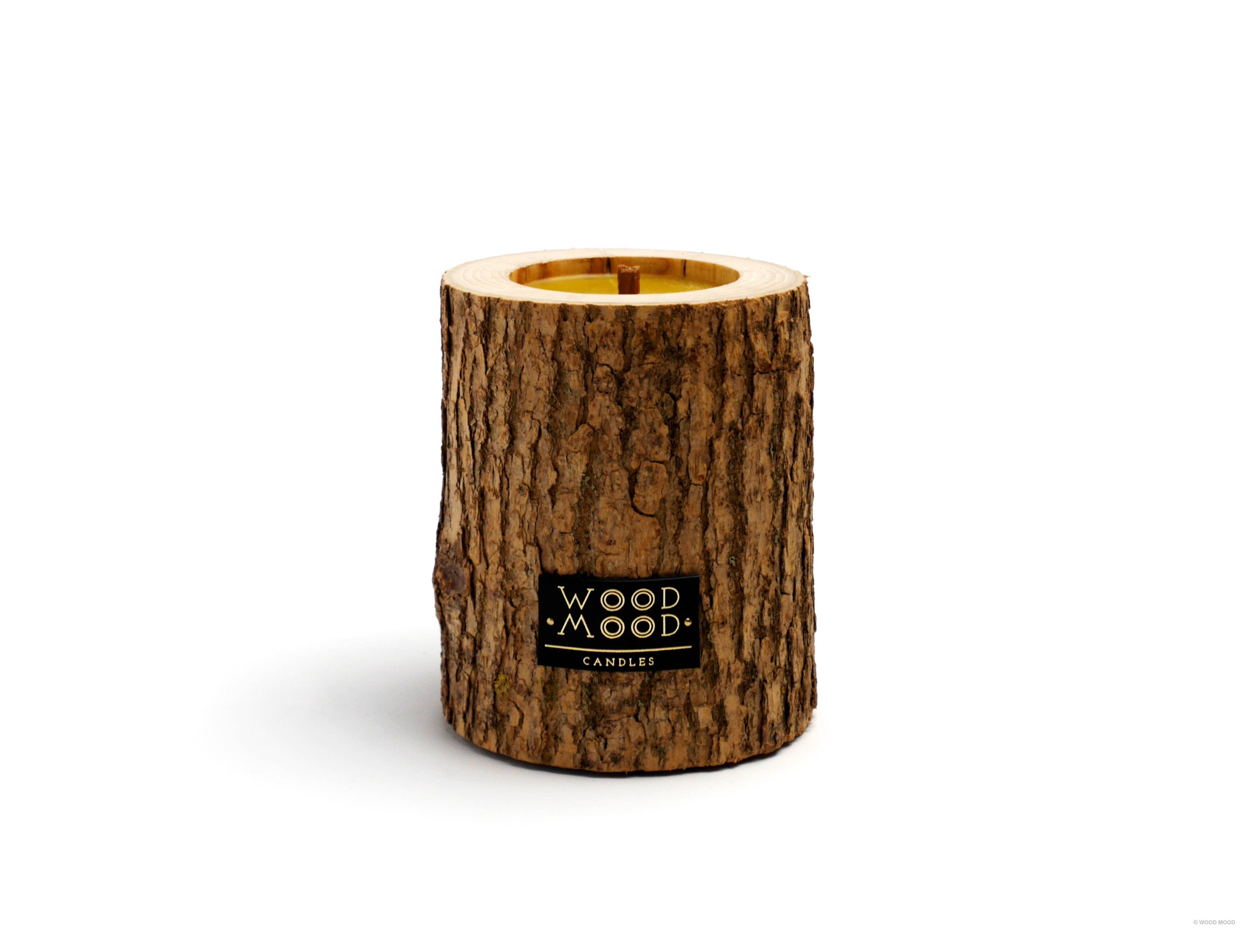 WOOD MOOD - Vendita all'ingrosso Candela in vasetto - Rocky Original | candela riutilizzabile con olio essenziale di pino2