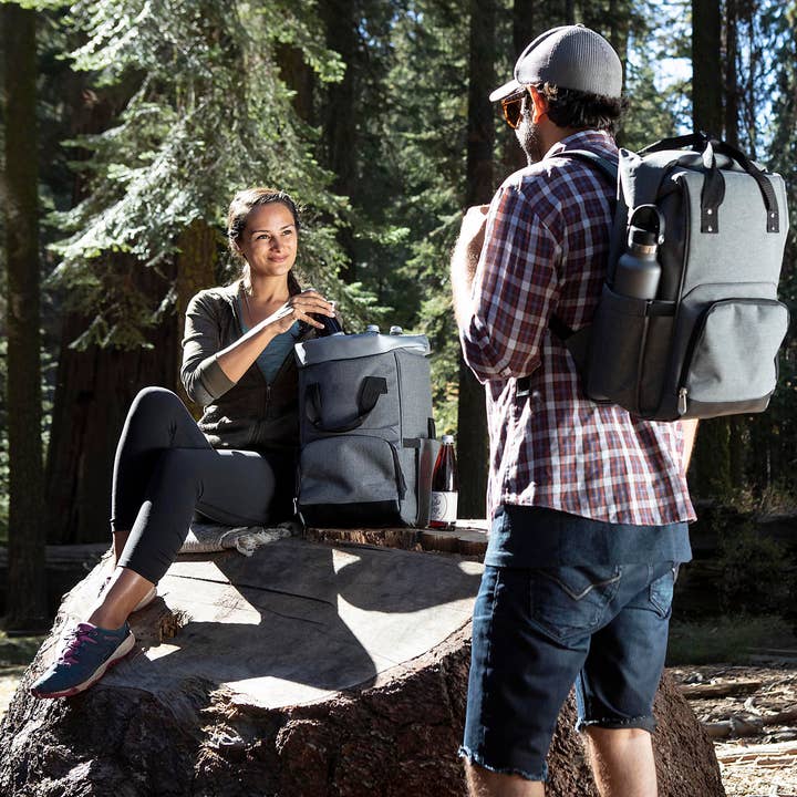 Picnic Time Family of Brands - Wholesale Cooler/Cooler Bag - On The Go Roll-Top Cooler Backpack