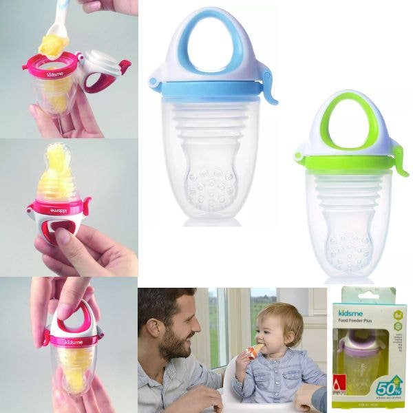 St. Louis Wholesale LLC - Wholesale Feeding Set - Baby - KidsMe Baby - 50% Up Style - Food Feeder Plus - Lavender