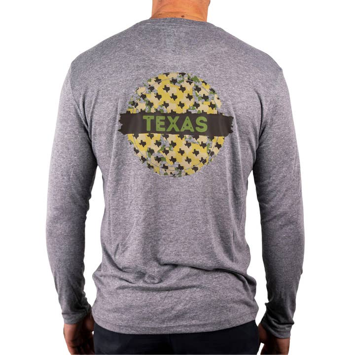 Texas Camo - Casual Long Sleeve Shirt for wholesale by Everyday Outdoors