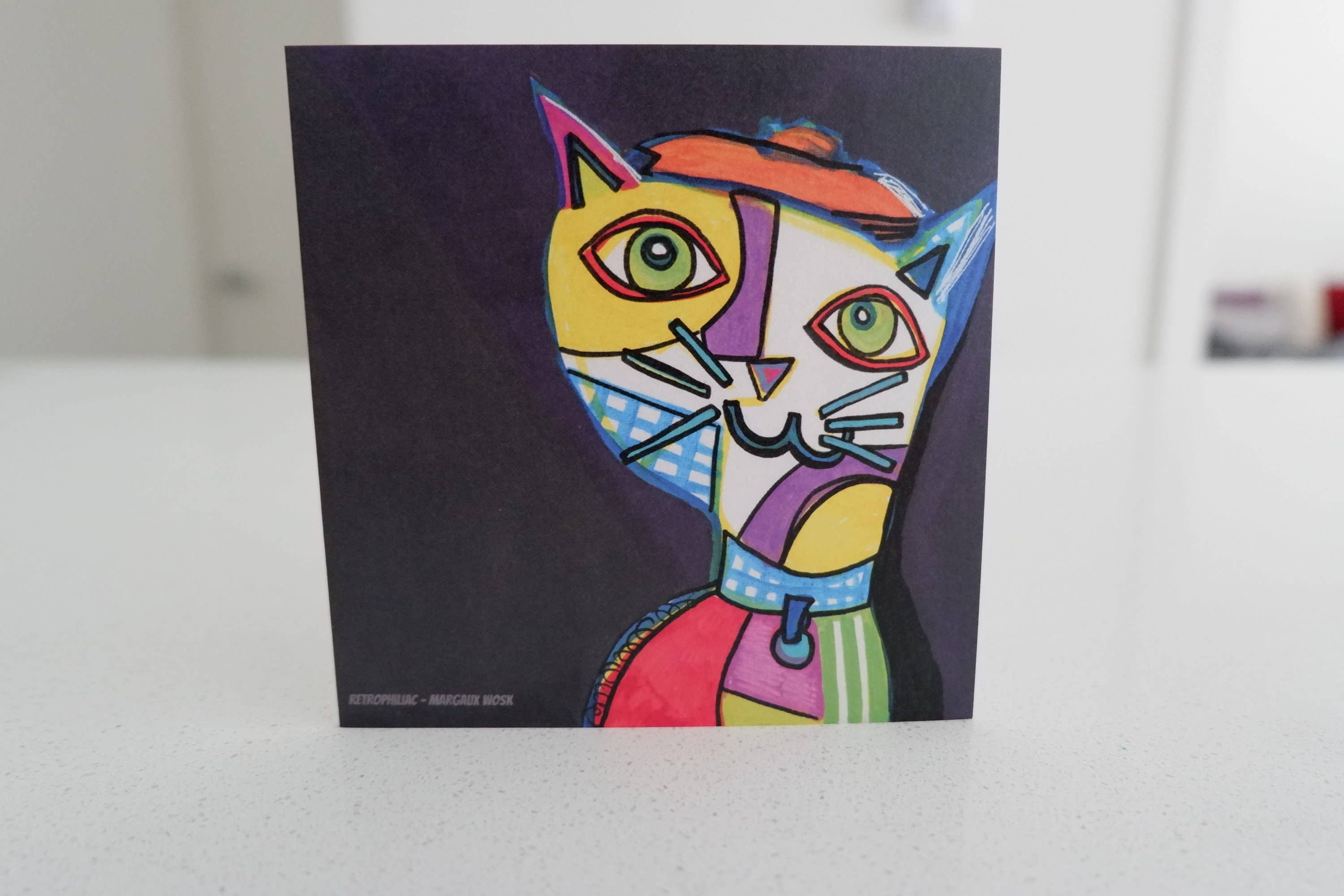 picasso cubism cat