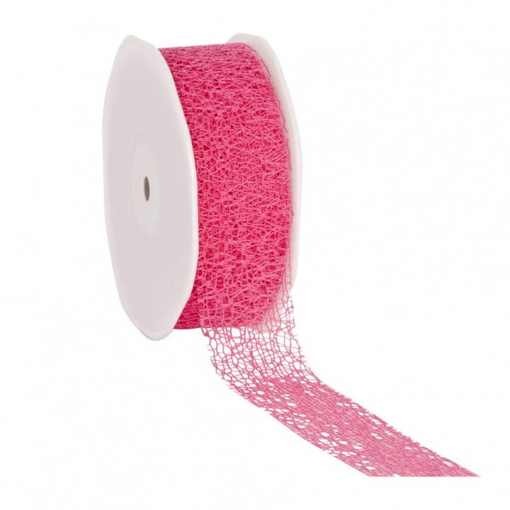 kadopapier.net - Wholesale Ribbon - Gift Wrapping - Honeycomblint Fuchsia1