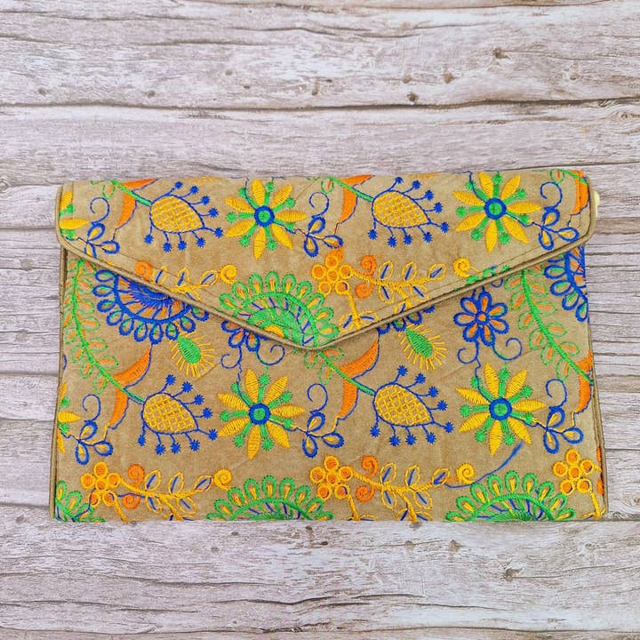 Hecho a mano - Wholesale Purse/Bag Accessory - Women's - Envelope bag from India3