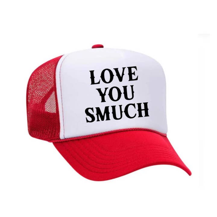 Inappropriate Trucker Hats - Wholesale Trucker Hat - Women's - Love You Smuch Trucker Hat29