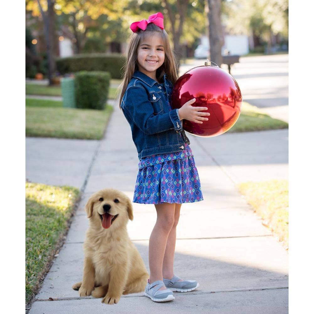 The Gerson Companies - Wholesale Ornament - Gerson Christmas by Krebs Christmas by Krebs 4 Count Gilded1