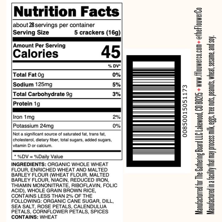 FLOUWER CO. - Vendita all'ingrosso Cracker - N. 1 - Cracker Artigianali, 5lb Sfuso7