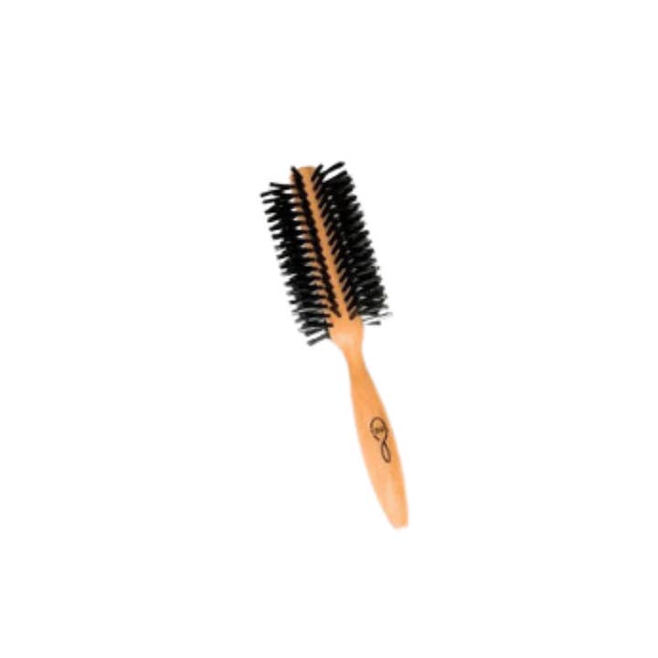 Ecohesens - Wholesale Hair Brush/Comb - Round hairbrush, wild boar bristles and nylon - 18452