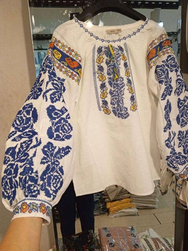 miglo - Wholesale Blouse - Women's - Colorful Embroidered Blouse, Ethnic Embroidery Shirt