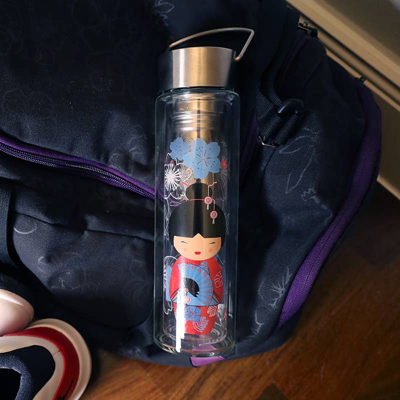 Eigenart - Wholesale Water Bottle - Tea maker FLOWTEA "Little Geisha red"3