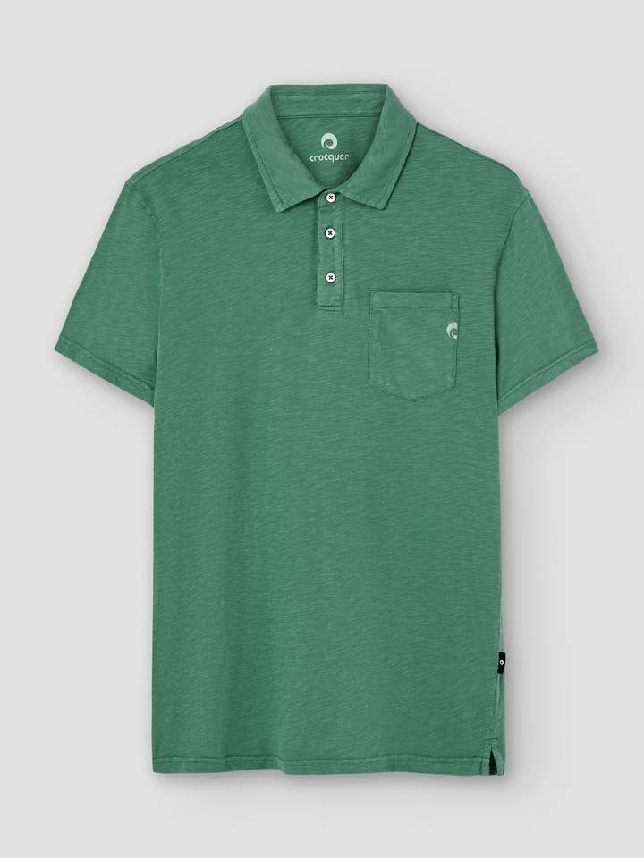 Kortærmet pique polo shirt pack for engroshandel hos CROCQUER