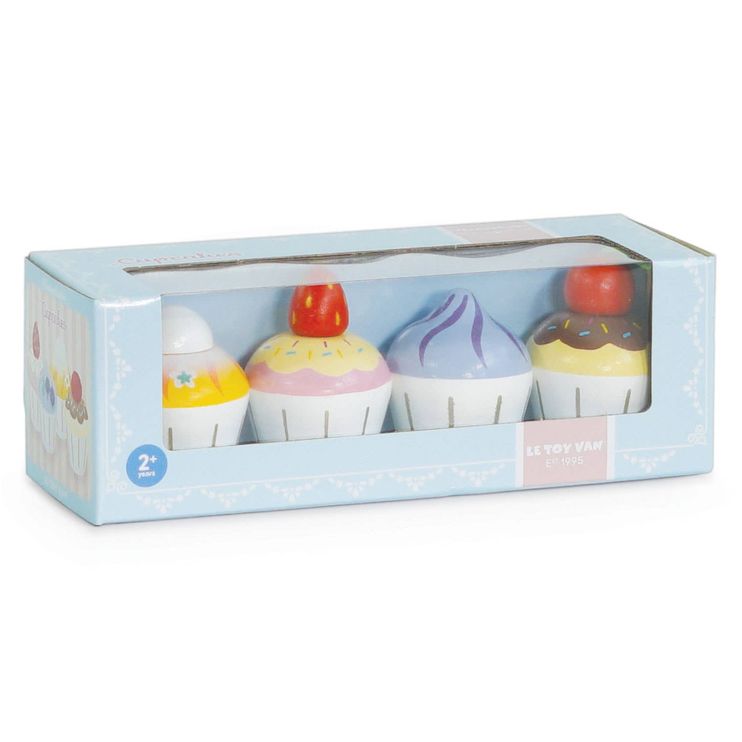 Le Toy Van - Wholesale Toy Set - Kids - Cupcakes TV331/Wooden Cupcake Play Food Set4