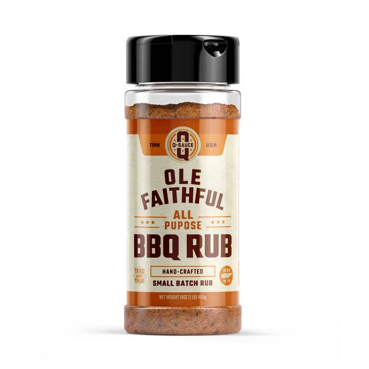 Ole Faithfull All Purpose Rub (Half Case) for wholesale by Q Sauce