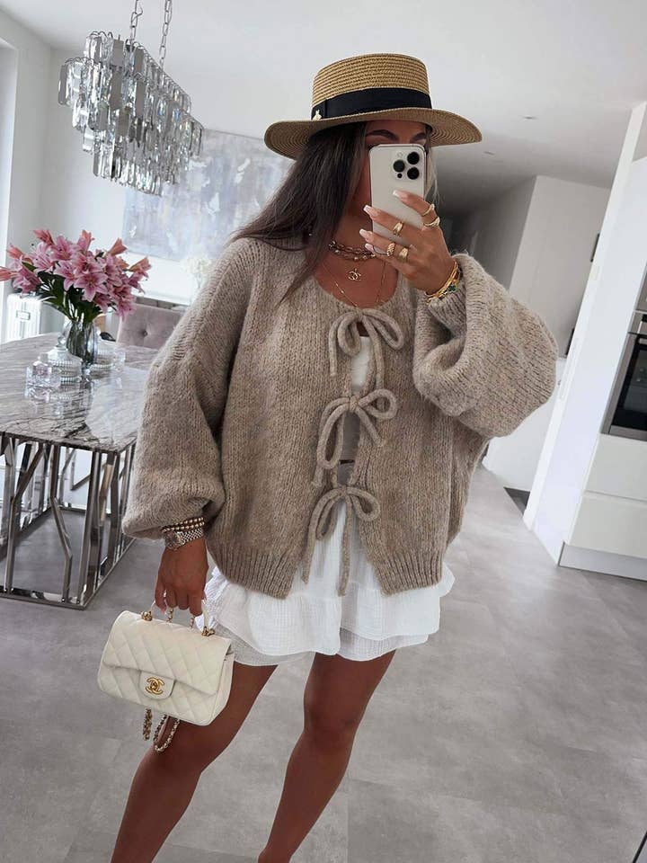 cozy cardigan for women, summer knitwear for wholesale by Fashion Combination