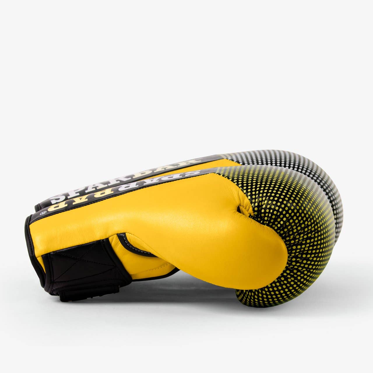 SPARBAR - Vente Équipement de fitness - GANT DE BOXE À VELCRO SPARBAR® SB1 - JAUNE3