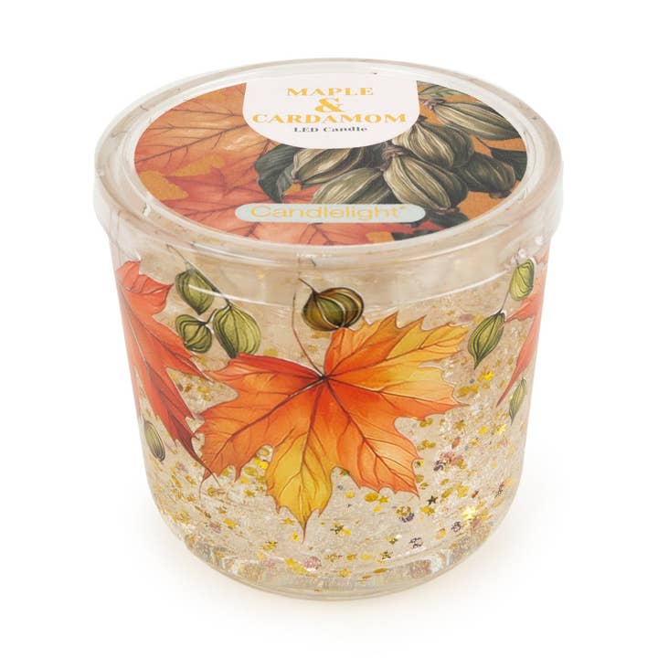 LED Candle - Maple and Cardamom 6pk for wholesale by Candlelight Products Ltd