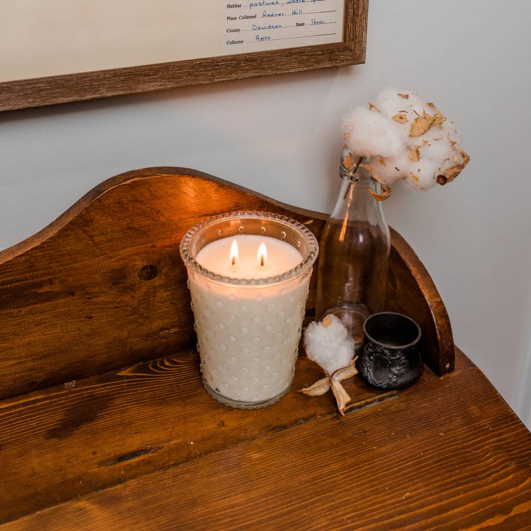 Sweet Wick Candle Company - Vendita all'ingrosso Candela in vasetto - Candela trasparente per vaso Hobnail1