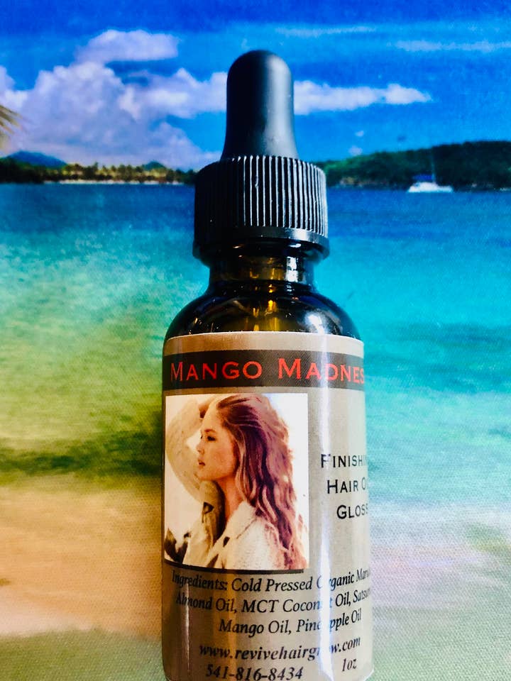 Mango Madness Finishing Hair Oil Gloss for wholesale by ReviveHairGrow