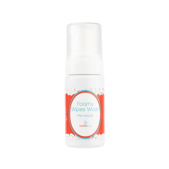Foamy Wipes Wash Bottle for wholesale by Bubblebubs