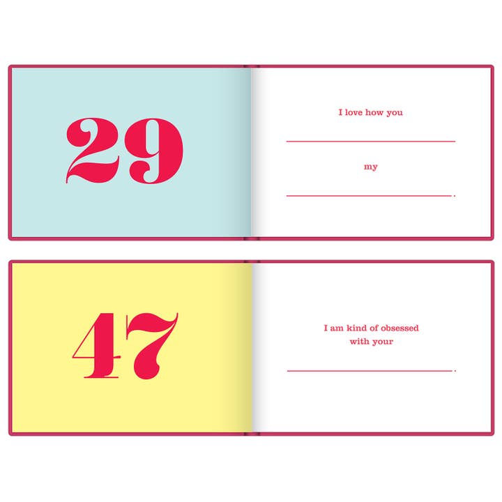 Knock Knock - Wholesale Journal/Diary - What I Love about You Fill in the Love® Book3