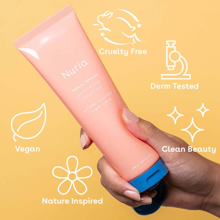 Nuria - Wholesale Facial Exfoliant/Scrub - Defend Gentle Exfoliator9
