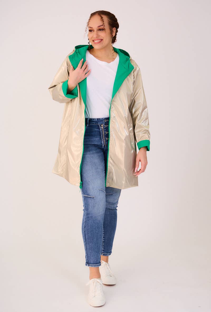 Escandelle Paris - Wholesale Parka - Women's - Mid-length reversible parka - Plus Sizes35